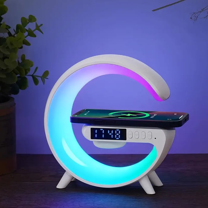 GlowTunes Smart Lamp - Multifunktionel Bluetooth-højttaler