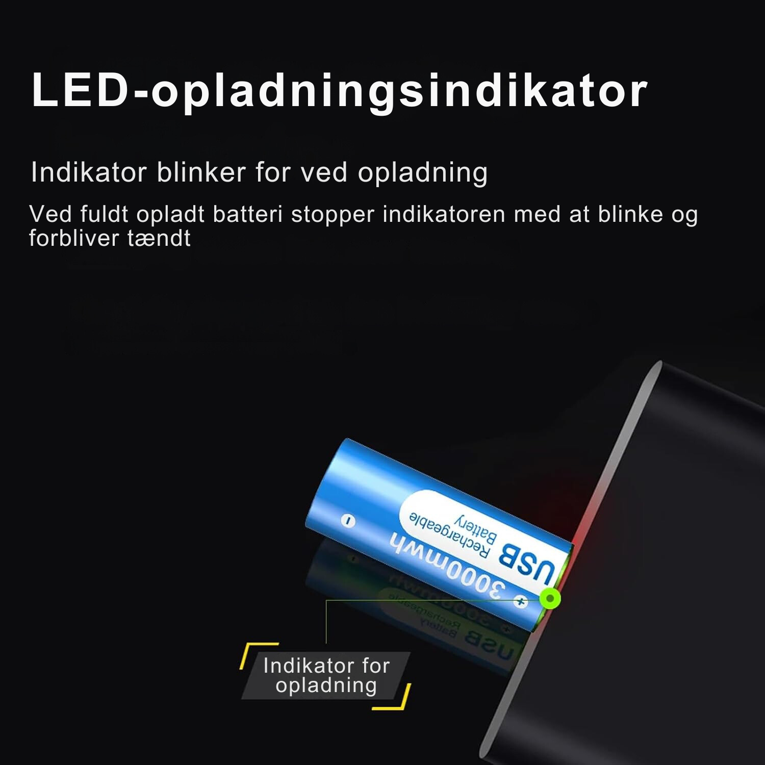 PowerLink USB-genopladelige AA-batterier - få strøm med lethed