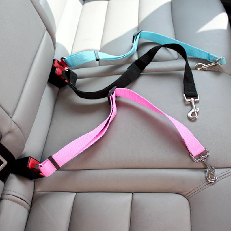 Dog Seat Belt™ – Justerbar Sikkerhedssele til Hunde | Hold Din Hund Sikker i Bilen