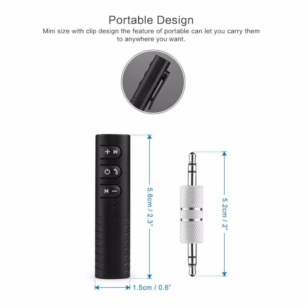 Håndfrit Opkald & Musik via Bluetooth – AUX Jack 3.0