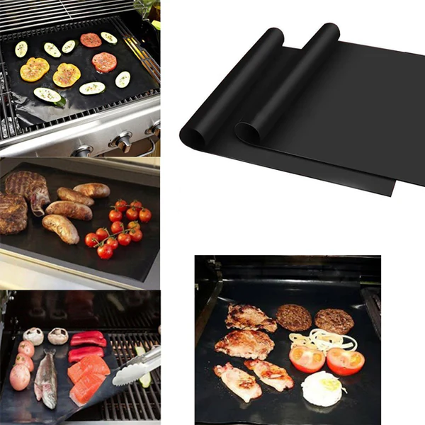 Luksus BBQ Grillmåtte – Non-stick, Genanvendelig & Opvaskemaskinesikker til Grill & Ovn