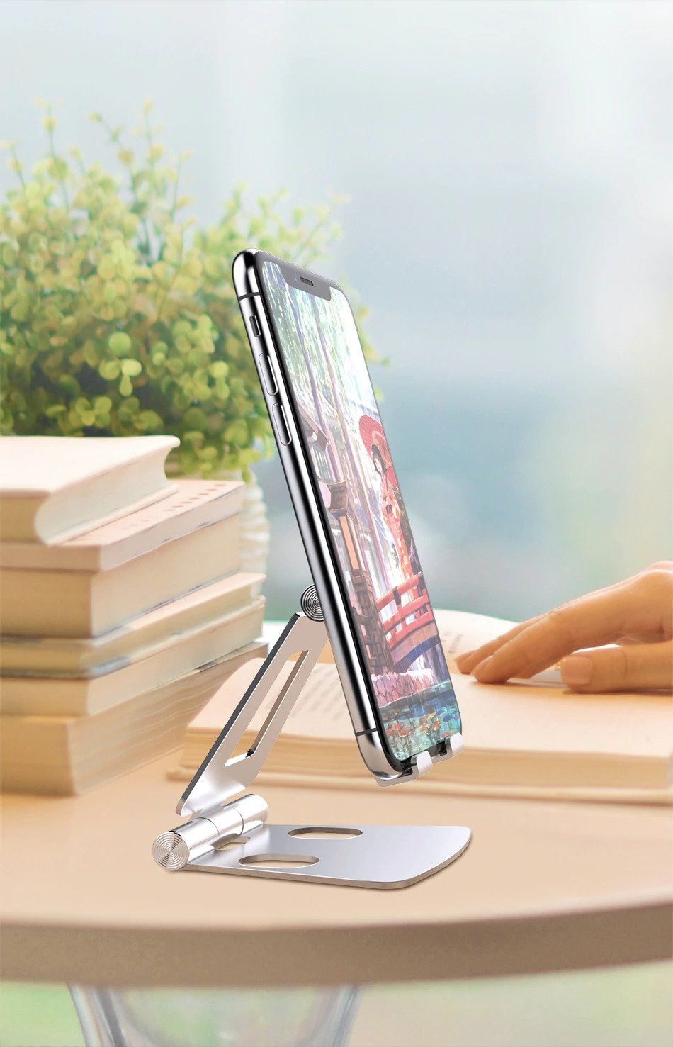 Luxify© Justerbar Mobil- & Tabletholder – Solid, Elegant & Ergonomisk